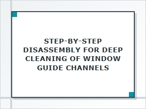 A Detailed Guide for Cleaning Window Channels