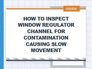 Inspecting Regulator Channels for Contamination